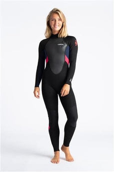 C-Skins C-Skins Element 3:2 Womens Steamer-BK-SL-CO