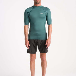 C-Skins C-Skins Heren NuWave Short Sleeve Lycra Dark Sage