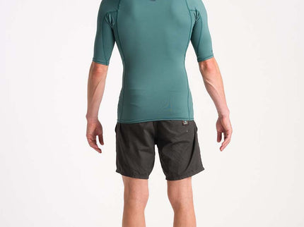 C-Skins C-Skins Heren NuWave Short Sleeve Lycra Dark Sage