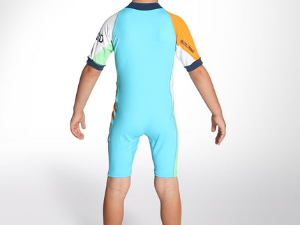 C-Skins C-Skins Kinder Lycra Shorty Turquoise/Orange/Green