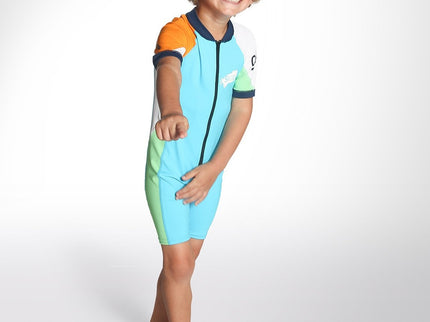 C-Skins C-Skins Kinder Lycra Shorty Turquoise/Orange/Green