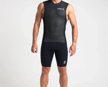 C-Skins C-Skins Legend 2/2mm Heren Vest Black