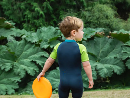 C-Skins C-Skins Nuwave 3/2 Baby Shorty Wetsuit Bluestone Lime
