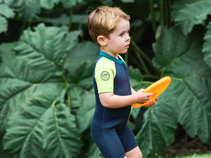 C-Skins C-Skins Nuwave 3/2 Baby Shorty Wetsuit Bluestone Lime