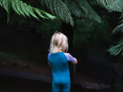 C-Skins C-Skins Nuwave 3/2 Baby Shorty Wetsuit Steel Blue Lilac