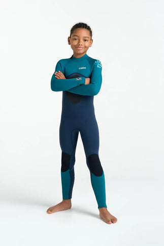 C-Skins C-Skins Nuwave Legend 4/3 Kinder Wetsuit Bluestone Emerald Lime