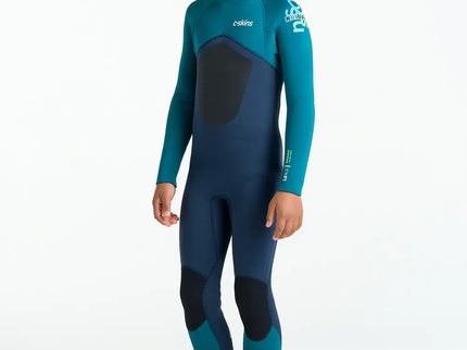 C-Skins C-Skins Nuwave Legend 4/3 Kinder Wetsuit Bluestone Emerald Lime