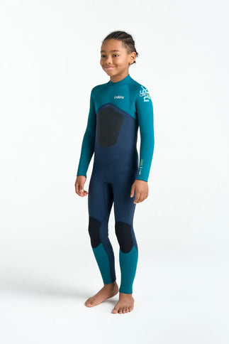 C-Skins C-Skins Nuwave Legend 4/3 Kinder Wetsuit Bluestone Emerald Lime