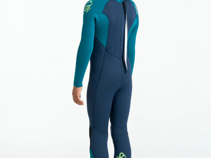 C-Skins C-Skins Nuwave Legend 4/3 Kinder Wetsuit Bluestone Emerald Lime