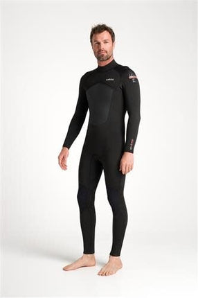 C-Skins C-Skins NuWave Legend 5:4:3 Mens Back Zip Steamer-BKNF