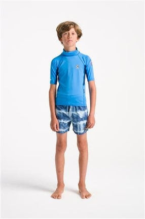 C-Skins C-Skins NuWave Rash X Junior SS Vest -CY-SL-ML