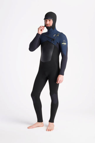C-Skins C-Skins Nuwave ReWired 5/4 Heren Hooded Wetsuit