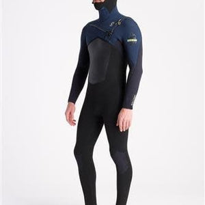 C-Skins C-Skins NuWave ReWired 5:4 Mens Hooded Steamer-BK-BX-BSX