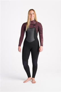 C-Skins C-Skins NuWave ReWired 5:4 Womens GBS Chest Zip Steamer-RVRXCO