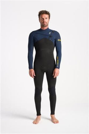 C-Skins C-Skins NuWave Session 4:3 Mens GBS C/Zip Steamer - BK-BSX-SF