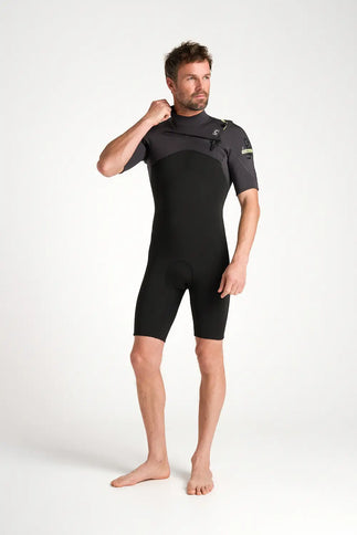 C-Skins C-Skins NuWave Session Lite 2/2 Heren Shorty Wetsuit
