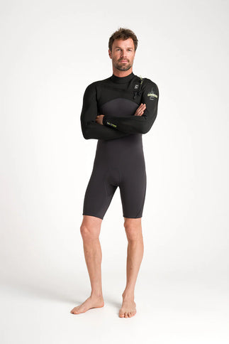 C-Skins C-Skins NuWave Session Lite 2/2 Heren Spring Wetsuit