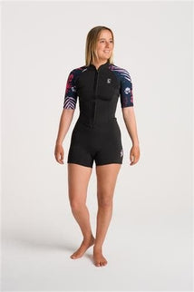C-Skins C-Skins NuWave Solace Lite 2:2 Womens FL Shorti-BKT