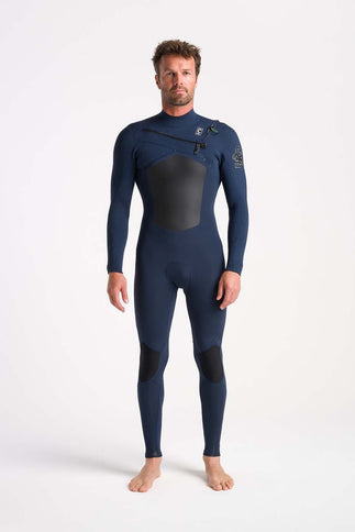 C-Skins C-Skins ReWired 3/2 Heren Wetsuit Black Sage