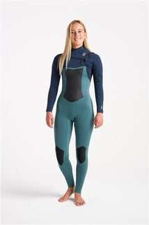 C-Skins C-Skins ReWired 3:2 Womens GBS Chest Zip Steamer - TE-BSX