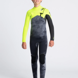 C-Skins C-Skins Session 4/3 Kinder Wetsuit - BKTD-YE-GR
