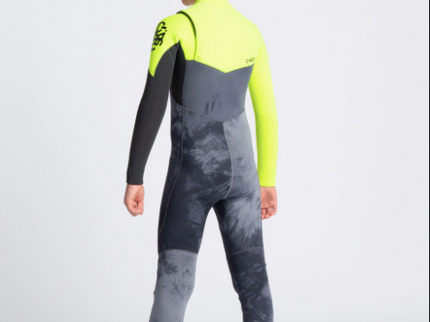 C-Skins C-Skins Session 4/3 Kinder Wetsuit - BKTD-YE-GR