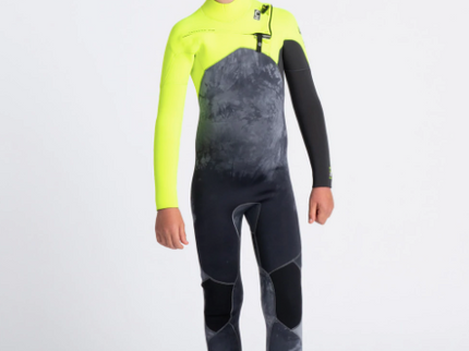 C-Skins C-Skins Session 4/3 Kinder Wetsuit - BKTD-YE-GR