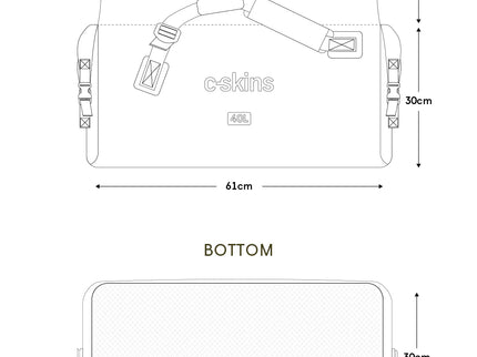 C-Skins C-skins Storm Chaser Dry Duffel Bag