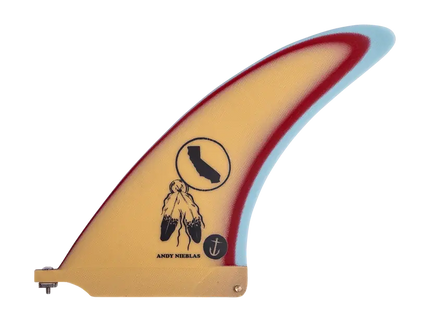 Captain Fin Captain Fin Andy Nieblas Single Fin 7.5 inch Clear