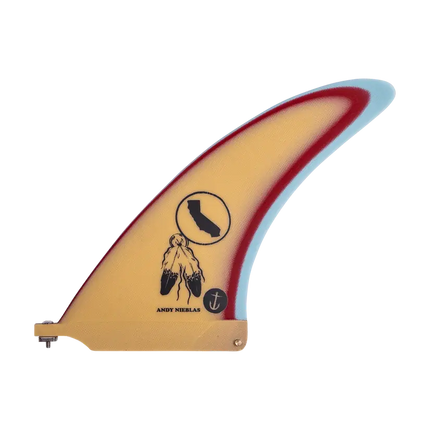 Captain Fin Captain Fin Andy Nieblas Single Fin 7.5 inch Clear