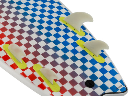 Catch Surfboards Catch Odysea 5'6'' Skipper Quad White/Checker