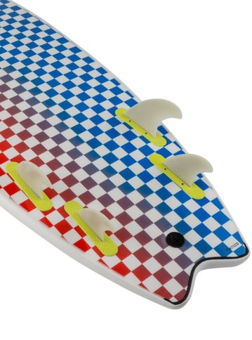 Catch Surfboards Catch Odysea 5'6'' Skipper Quad White/Checker