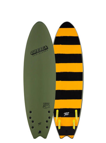 Catch Surfboards Catch Odysea 6'0 Skipper Quad Military Green