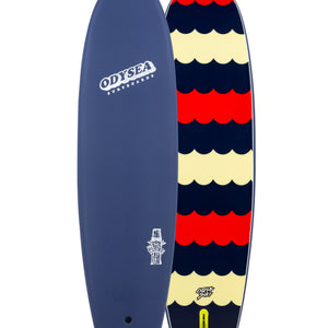 Catch Surfboards Catch Odysea 8'0 Plank Single Fin Midnight Blue
