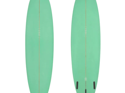 Code Surfboards Code Autopilot PU - Futures - 2 + 1 Fin - Mint Green