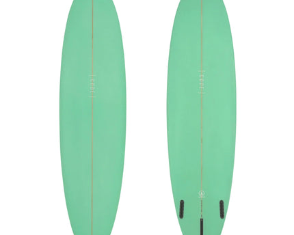 Code Surfboards Code Autopilot PU - Futures - 2 + 1 Fin - Mint Green