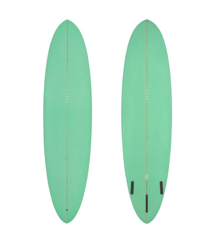 Code Surfboards Code Autopilot PU - Futures - 2 + 1 Fin - Mint Green
