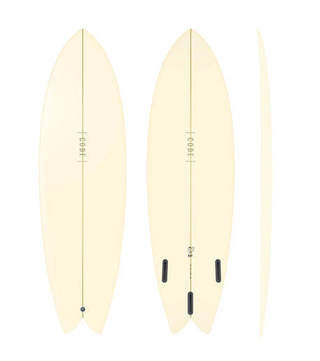 Code Surfboards Code Best Fish Forever PU - Futures - 3 Fin
