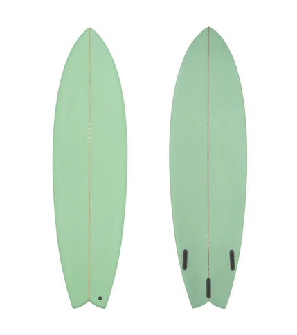 Code Surfboards Code Best Fish Forever PU - Futures - 3 Fin