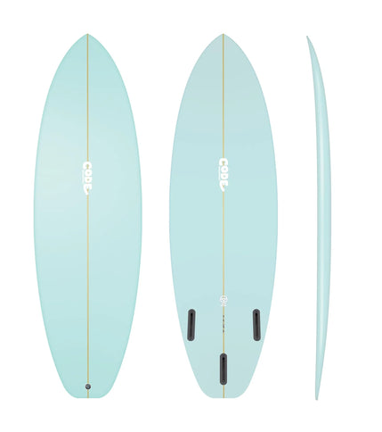 Code Surfboards Code Daily Driver EPS - Futures - 3 Fin