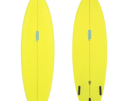 Code Surfboards Code Daily Driver EPS - Futures - 3 Fin - Lemon Yellow
