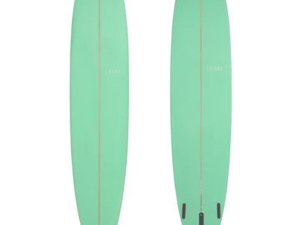 Code Surfboards Code Streamliner PU - Futures - 2 + 1 Fin - Mint Green