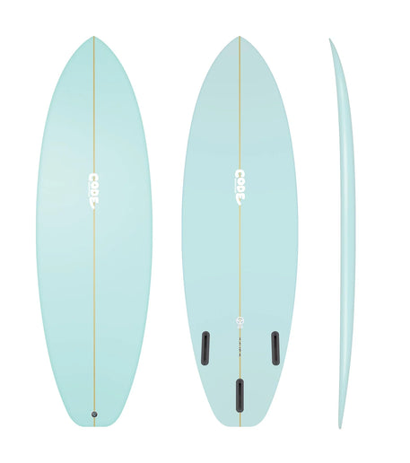 Code Surfboards Code Surfboards 6'4 Daily Driver EPS - Futures - Lagoon