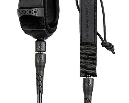 Creatures of Leisure Creatures 9ft Longboard Ankle Leash Black Black