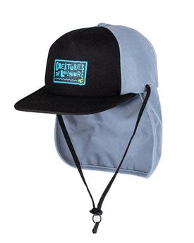 Creatures of Leisure Creatures Of Leisure Reliance Grom Surf Cap Osfm : Black Grey