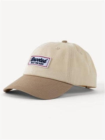 Devoted Devoted Canvas 6 Panel Cap Beige OSFM