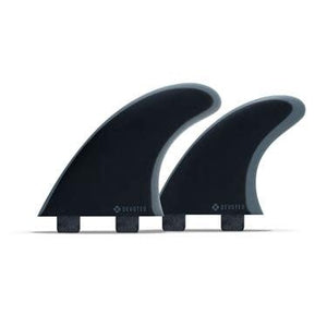 Devoted Devoted CSF Dual Tab Quad Fibreglass Fin Set Large