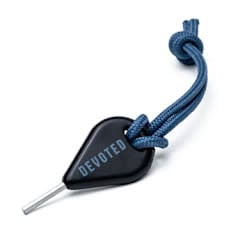 Devoted Devoted Fin Key & Leash String Black