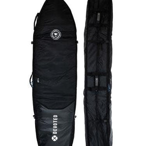Devoted Devoted Fish 10mm Quad Boardbag 7'1"(2-4 Boards) Black