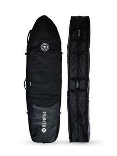 Devoted Devoted Fish 10mm Quad Boardbag 7'6"(2-4 Boards) Black